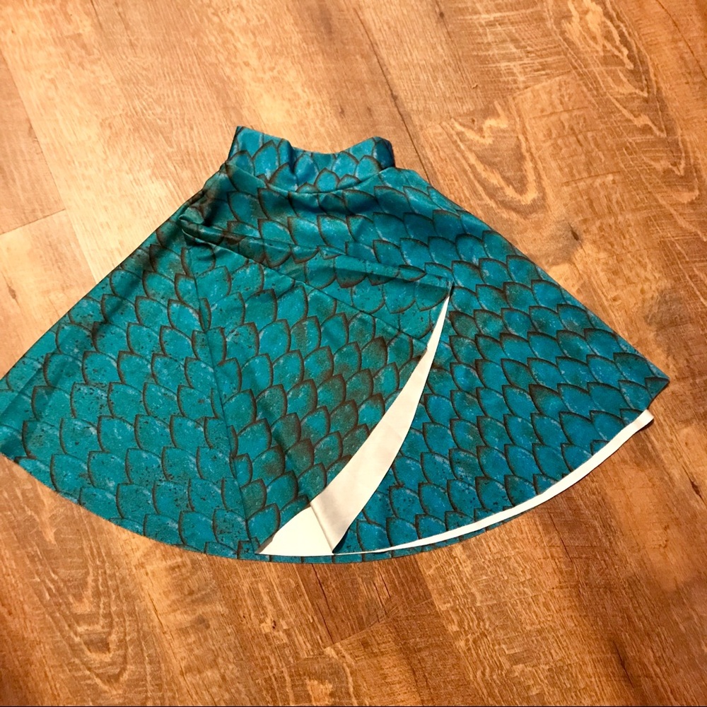 Mermaid Flare Skirt Costume